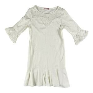 Jelly The Pug Women's Eyelet Dress Small S